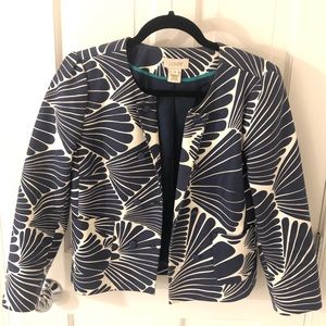 J. Crew cropped summer blazer